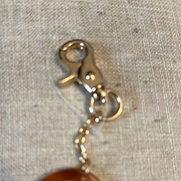 Fashion Hollow Laser Cut "E" Acrylic Letter Purse Charm or Keychain for Women - Picture 3 of 3